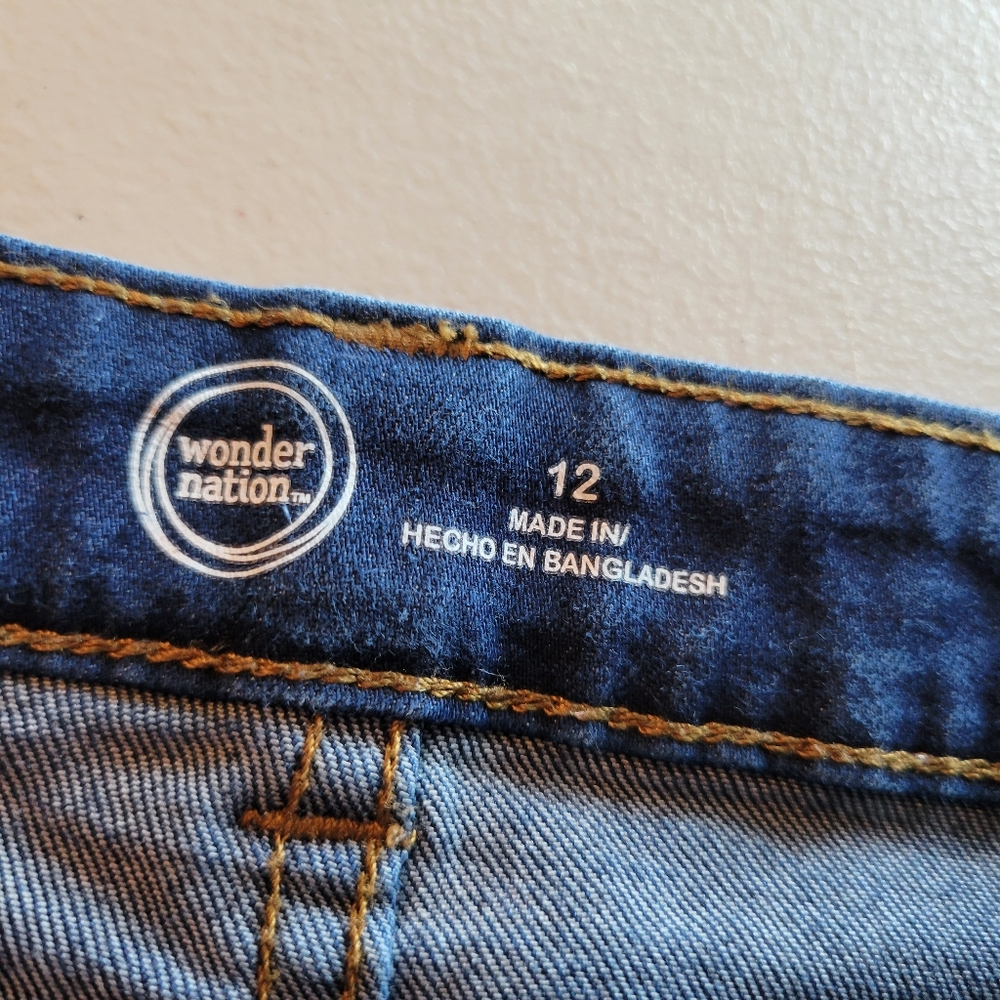 Wonder Nation Girls size 12 shorts bundle - Picture 5 of 12